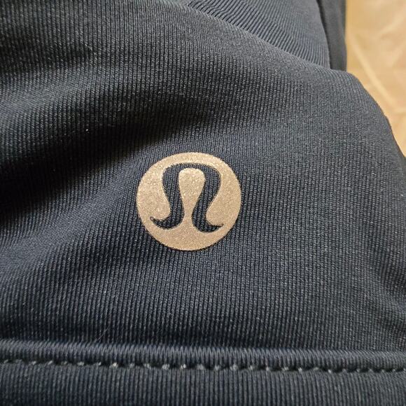 Lululemon Sweat Your Heart Out Bra In Submarine 10 Strappy Criss Cross Back - Picture 4 of 8